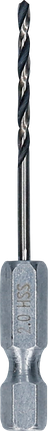 Bosch HSS PointTeQ hatszögletű fúrószár 2 mm a precíz fúráshoz.