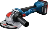 Bosch GWX 18V-10 akkus sarokcsiszoló X-LOCK zárral.