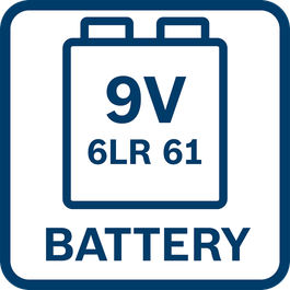 9V 6LR61 akkumulátor 
