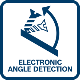  Electronic Angle Detection: segíti a felhasználót a ferde felületen, szokatlan szögben történő csavarozás és fúrás során. A felhasználó választhat előre beállított szöget, vagy megadhat egyedi szöget az alkalmazásban