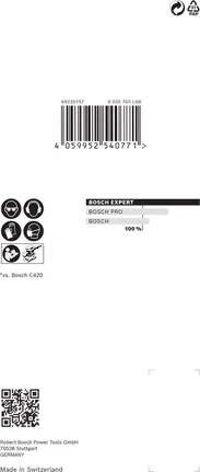 Bosch EXPERT M480 csiszolóháló 80 x 133 mm 10 db-os kiszerelés.