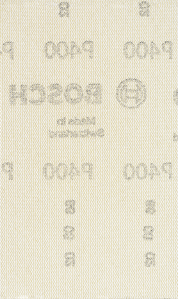 Bosch EXPERT M480 csiszolóháló, 400-as szemcseméretű excentercsiszolókhoz.