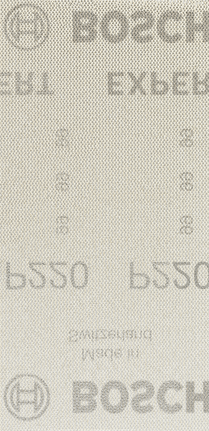 Bosch EXPERT M480 csiszolóháló, 93x186 mm, 220-as szemcseméret.