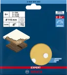 Bosch EXPERT C470 csiszolópapírkészlet 115 mm, 8 lyukú, vegyes szemcseméret.