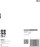Bosch EXPERT C470 többlyukú csiszolópapír, 125 mm G 80.