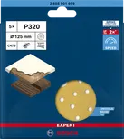 Bosch EXPERT C470 125 mm-es többlyukú P320 csiszolópapír.