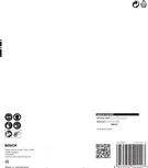 Bosch EXPERT C470 csiszolópapír többlyukú 150mm G80 csomag.