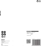 Bosch EXPERT C470 csiszolópapír 150 mm-es többlyukú G120-as csomag.
