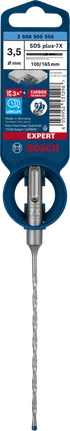 Bosch SDS plus-7X 3,5×100×165 mm-es ütvefúró.