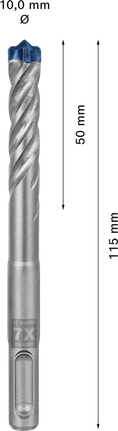 Bosch EXPERT SDS plus-7X 10 mm-es ütvefúró.