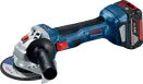 Bosch GWS 180-LI akkus sarokcsiszoló 18 V-os 5,0 Ah-s akkumulátorral.