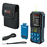 Bosch GLM 50-27 CG lézeres mérőműszer tartozékokkal.