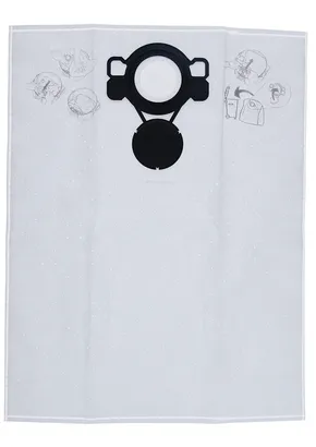 Bosch gyapjú porzsák biztonságos rögzítéssel.