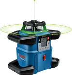 Bosch GRL 650 CHVG lézeres szintezőkészülék tartozékokkal.