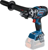 Bosch GSB 18V-150 C akkus fúró-csavarozó oldalsó fogantyúval.
