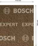 Bosch gyapjú csiszolótalp, durva, barna szemcseméretű.
