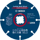 EXPERT Carbide Multi Wheel X-LOCK vágótárcsák