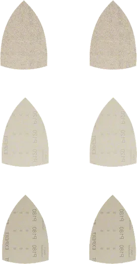 Bosch EXPERT M480 csiszolóháló készlet nyitott hálós lapok.