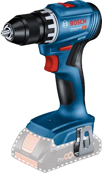 Bosch GSR 18V-45 akkus fúró-csavarozó, 4Ah ProCORE akkumulátorral.