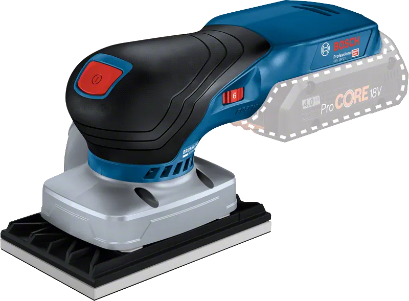 Bosch GSS 18V-13 akkus orbitális csiszoló.