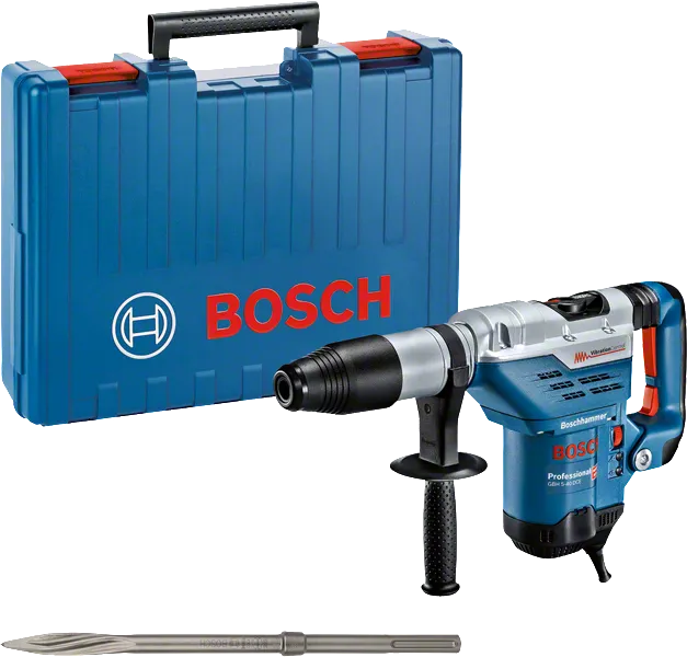 Bosch GBH 5-40 DCE fúrókalapács tokkal és vésővel.