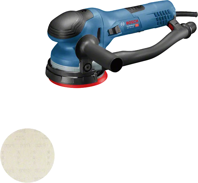 Bosch GET 55-125 excentercsiszoló porelszívással.