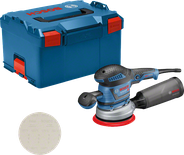 Bosch GEX 40-150 excentercsiszoló porgyűjtővel.