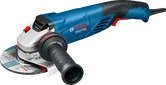 Bosch GWS 18-150 L sarokcsiszoló ergonomikus fogantyúval.