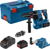 Bosch GBH 18V-28 fúrókalapács akkumulátorral, kofferrel és tartozékokkal.