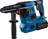 Bosch GBH 18V-28 CF akkus fúrókalapács SDS plus-szal.