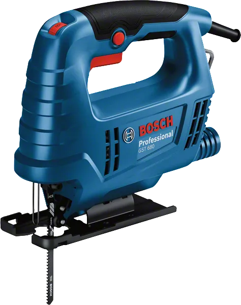 Bosch GST 680 szúrófűrész precíz íves vágásokhoz.
