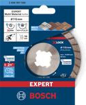 Bosch EXPERT MultiMaterial X-LOCK gyémánt vágókorong 115×22,23 mm.