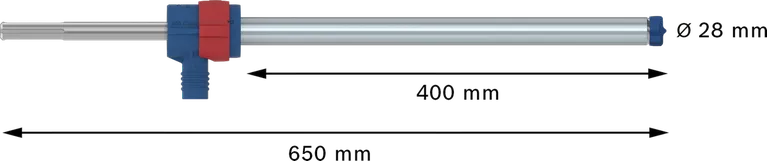 Bosch EXPERT SDS Clean max-8X ütvefúró 28x400x650 mm.