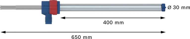 Bosch EXPERT SDS max-8X kalapácsfúró 30x400x650 mm.