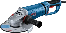 Bosch GWS 27-230 sarokcsiszoló oldalsó fogantyúval és tartozékokkal.