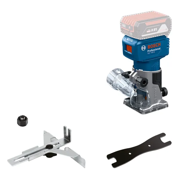 Bosch GLF 18V-8 akkus laminált szegélynyíró készlet.