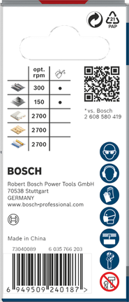 Bosch 29 mm-es PRO Multi Material lyukfűrész.