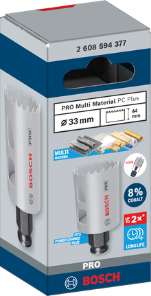 Bosch PRO Multi Material 33 mm-es lyukfűrész.