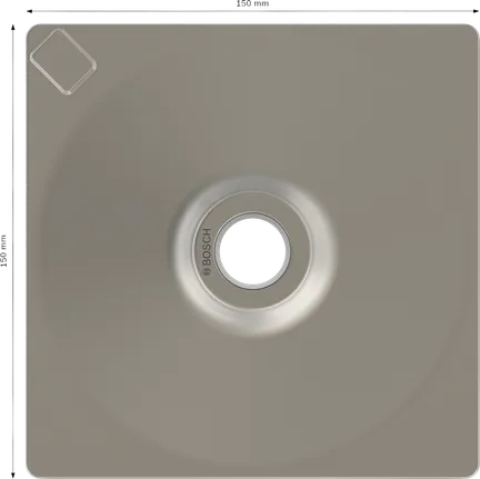 Bosch PRO SDS max döngölőlap 150 x 150 mm.
