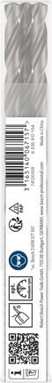Bosch PRO Metal HSS-G hosszú fúrószár 7 mm, 5 darabos készlet.