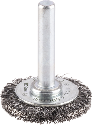 Bosch PRO Metal tiszta drótkorong, hengeres szárral, 30 mm.