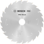 Bosch PRO Wood akkus körfűrészlap 210 mm T24.