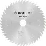 Bosch PRO Wood akkus körfűrészlap T48 a precíz favágáshoz.