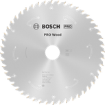 Bosch PRO Wood akkus körfűrészlap 216 mm T48.