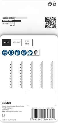 Bosch PRO Wood precise T144DP szúrófűrészlap 100 mm 5 db.