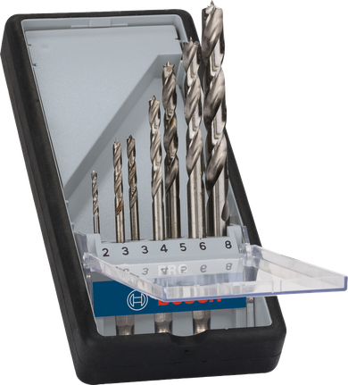 Bosch PRO fa HSS hegyű fúrószárkészlet 7 részes.