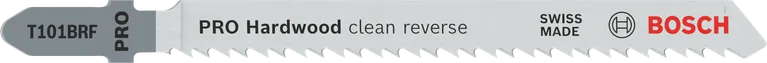 Bosch PRO Hardwood clean fordított T101BRF szúrófűrészlap.