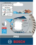 Bosch PRO Multi Material gyémánttárcsa 115 mm X-Lock.