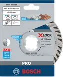 Bosch PRO Multi Material gyémánttárcsa 125 mm X-Lock.