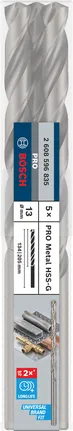 Bosch PRO Metal HSS-G hosszú fúrószár 13 mm-es csomag.